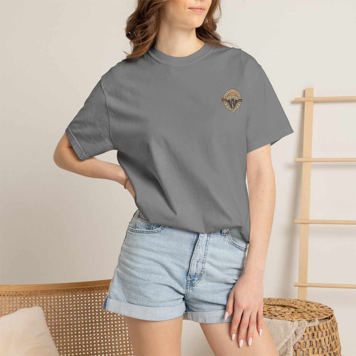Snake Emblem T-Shirt — Street Forge Cobra Logo Tee (Est. 2026)