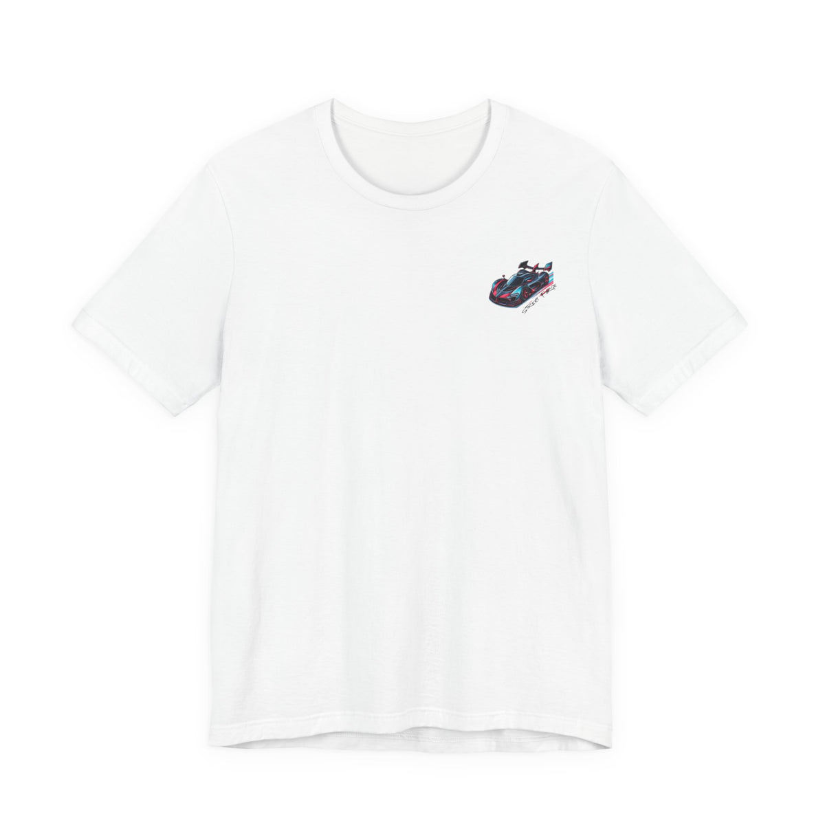 Race Car Graphic Tee — Speedster Sport Car Design