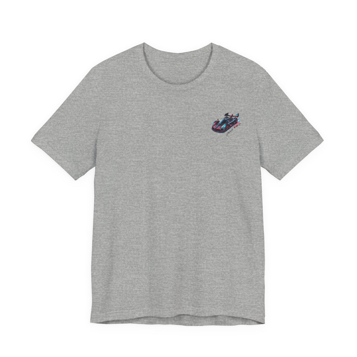Race Car Graphic Tee — Speedster Sport Car Design