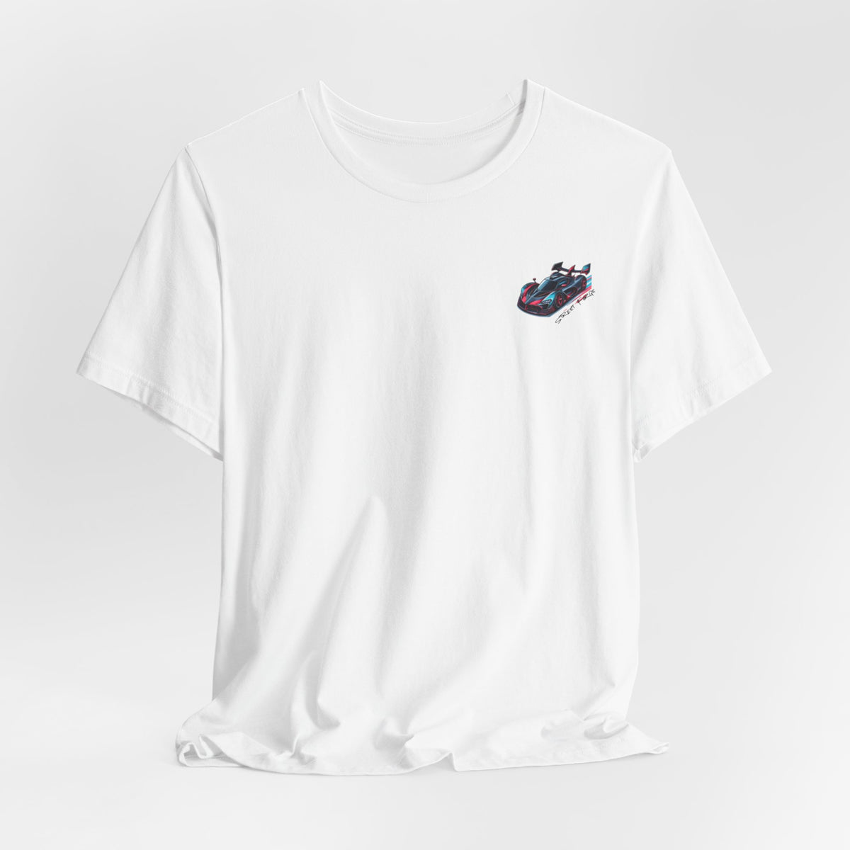 Race Car Graphic Tee — Speedster Sport Car Design