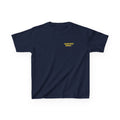 Kids Tee — Yellow Graffiti "Streetwise Angel" Logo