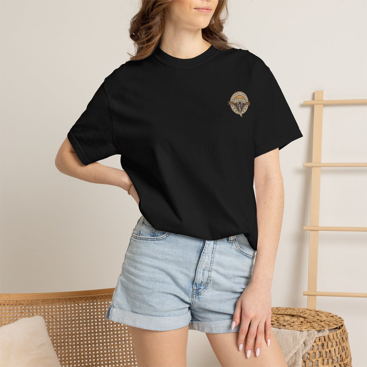 Snake Emblem T-Shirt — Street Forge Cobra Logo Tee (Est. 2026)